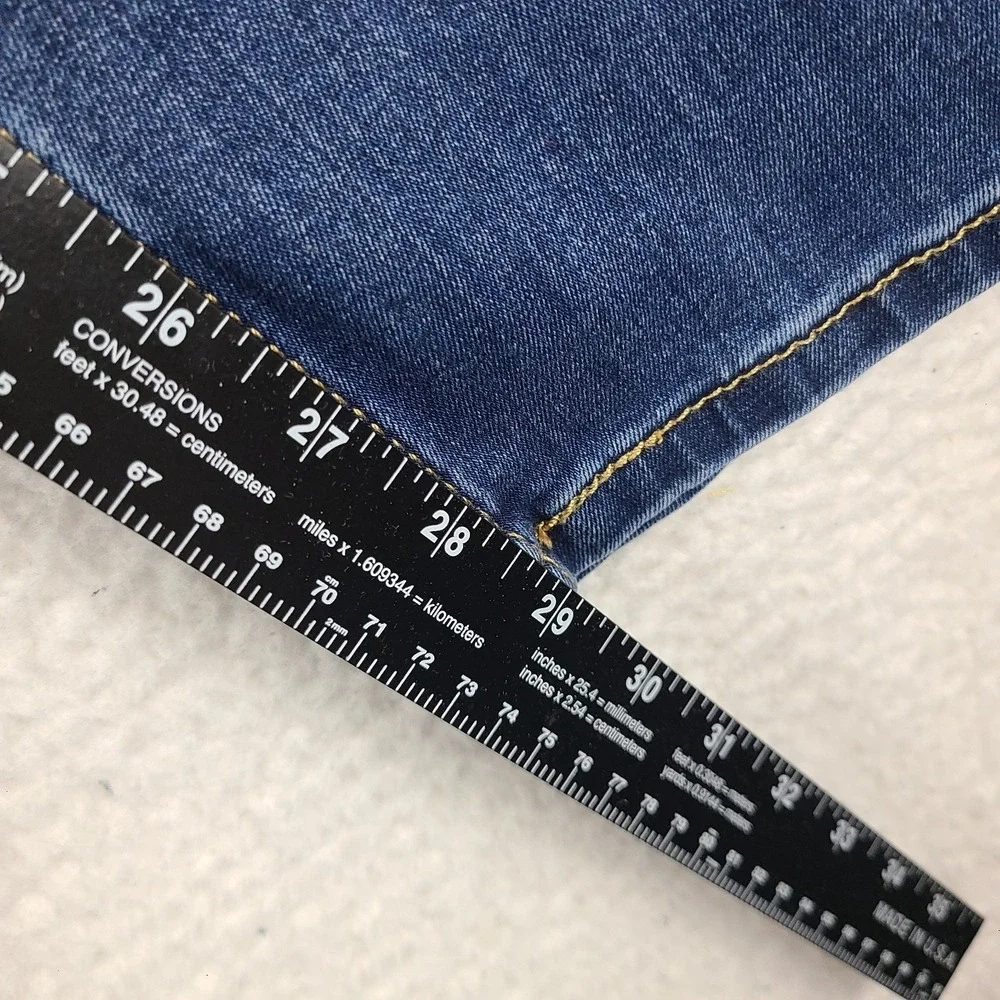 Levi's 511 Jeans Mens 29x30 Blue Slim Fit Waterless Dark Wash‎ Denim